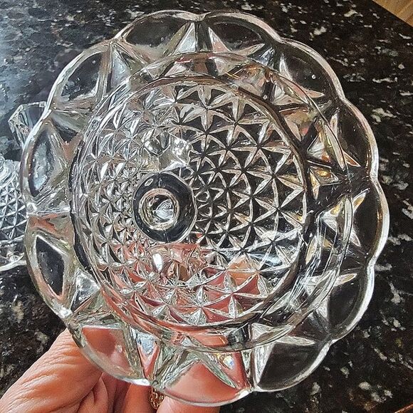 #Vintage #Depression #Imperial Glass Candlestick Holders Set Of 2 - Picture 7 of 8